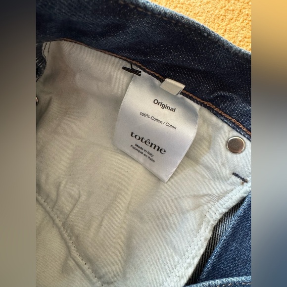 🎄NWOT Toteme The Original Jeans - Picture 5 of 7